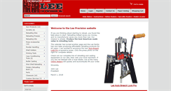 Desktop Screenshot of leeprecision.com